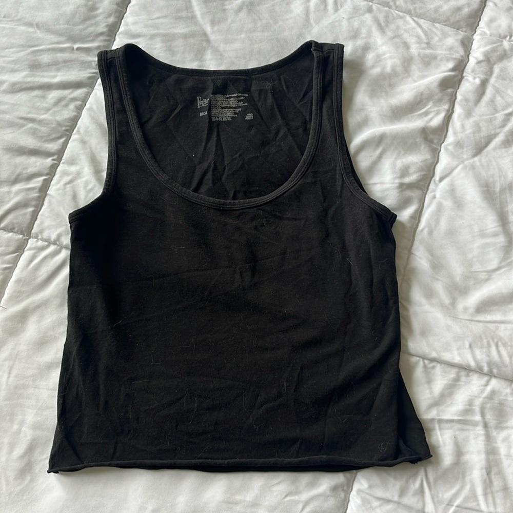 Felina Cropped Raw hem tank